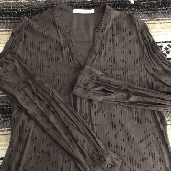 *Rare* Alternative Apparel work blouse - Picture 1 of 5